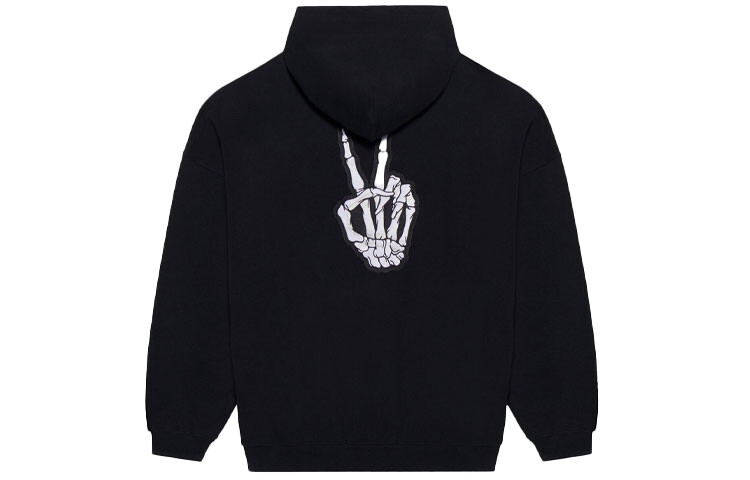 Худи Balenciaga Smiley, черный — фото 2