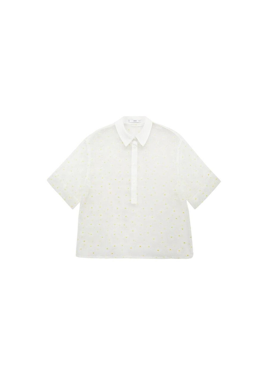 

Блуза MANGO Dacy, цвет White/Off white