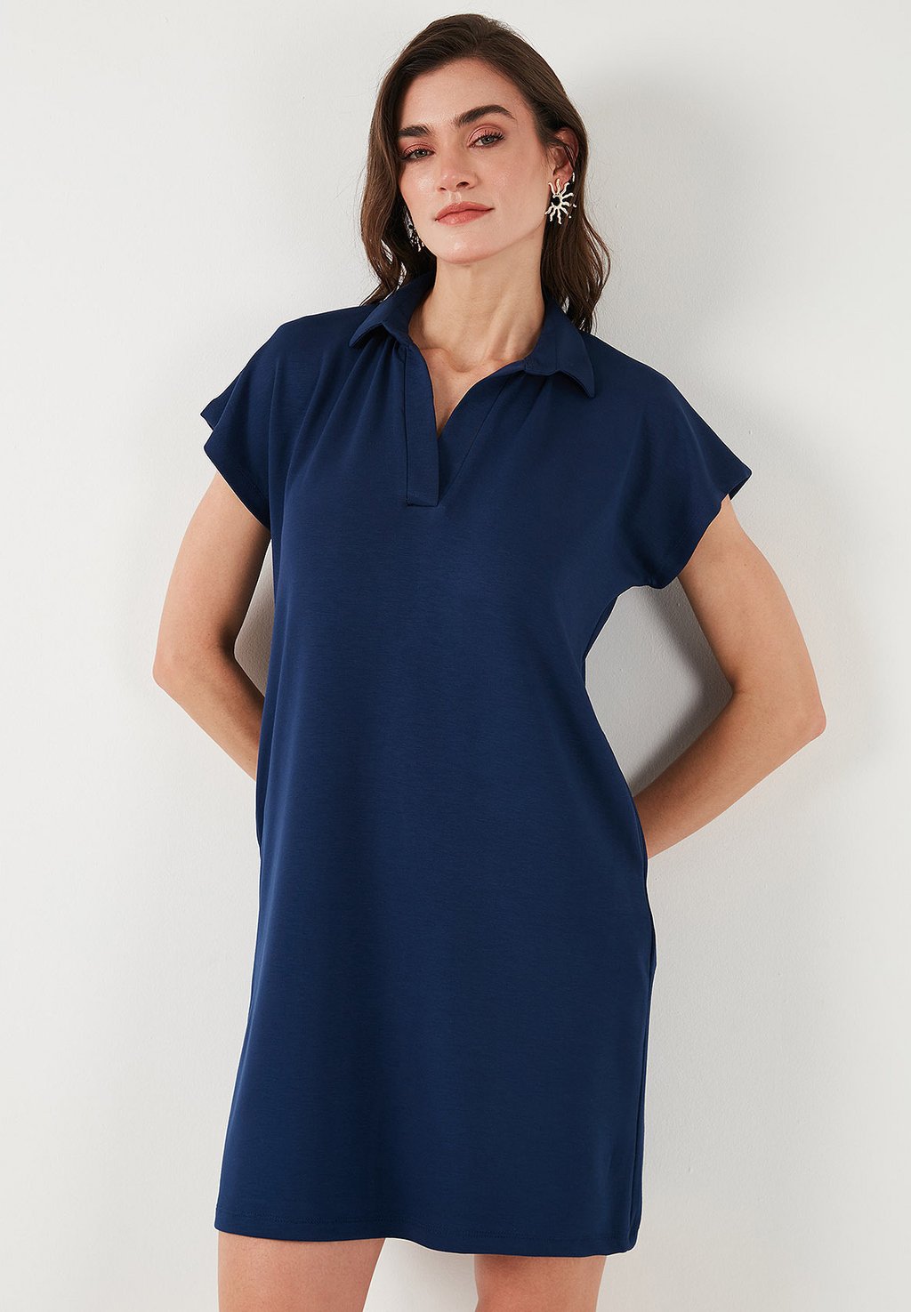 

Платье из джерси REGULAR FIT LELA, темно-синий
