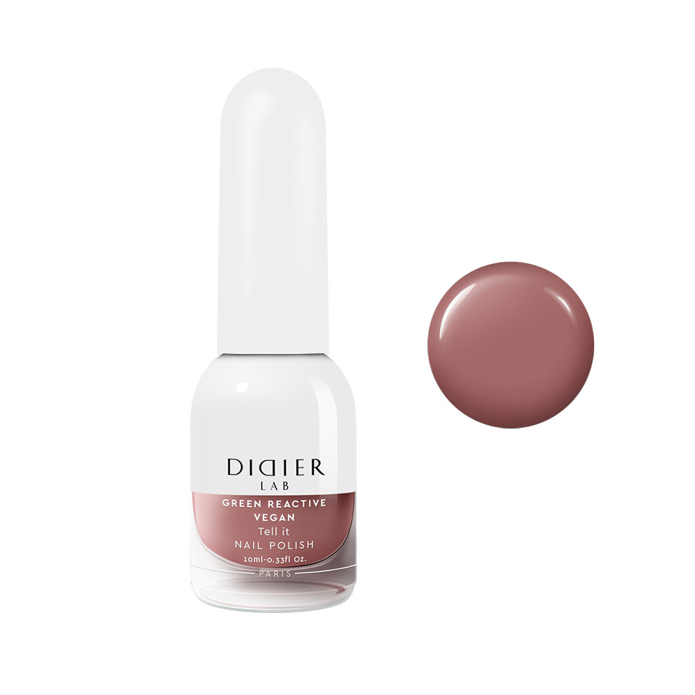 

Веганский лак для ногтей vegan nail polish Didier Lab, цвет tell it, 10 мл