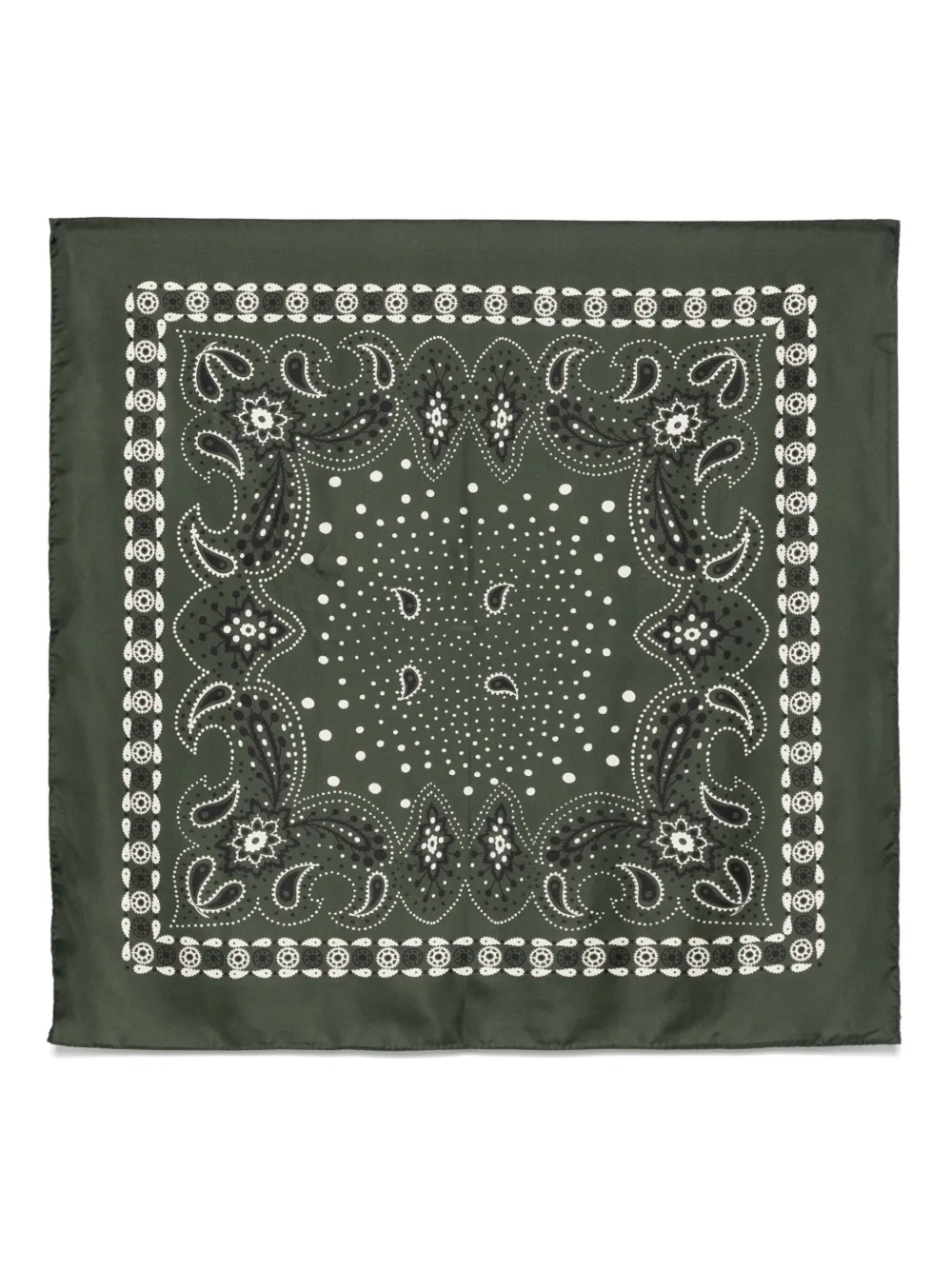 

Шарф Heritage Paisley SANDRO, зеленый