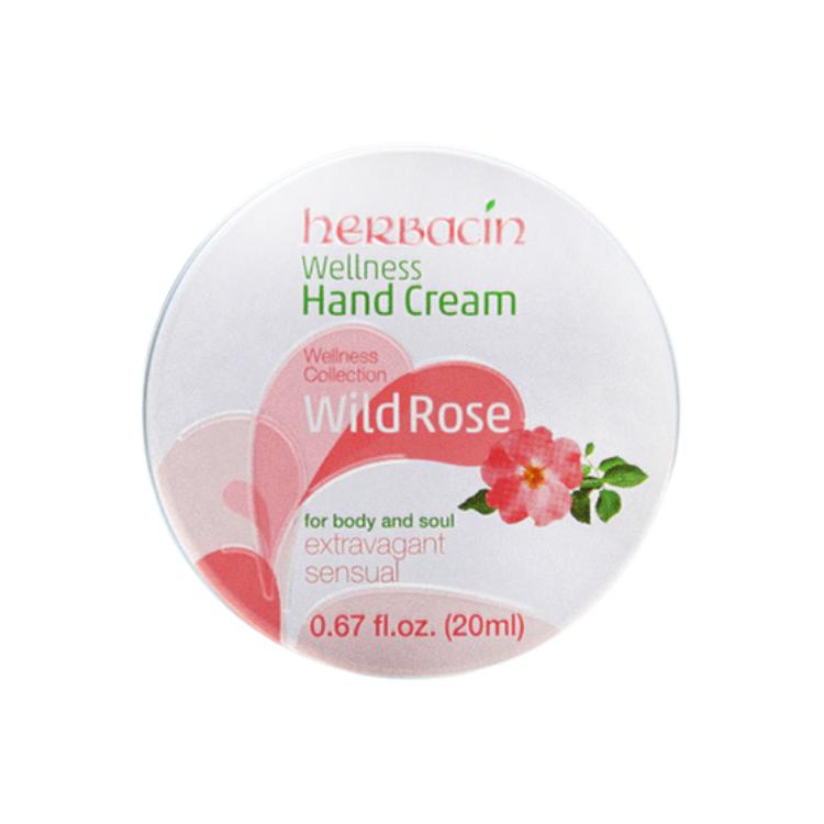 

Herbacin Розовый крем для рук увлажняющий и питательный 20мл/20мл*3