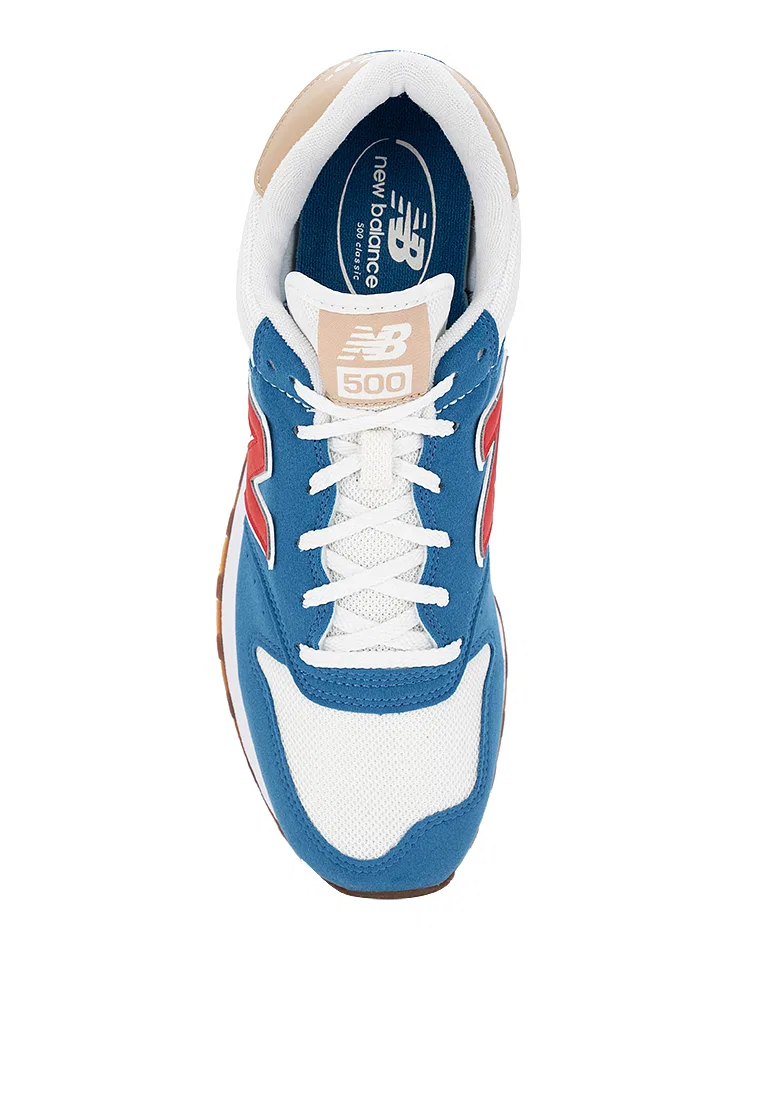 Кроссовки Lifestyle, модель 500 New Balance, синий — фото 4