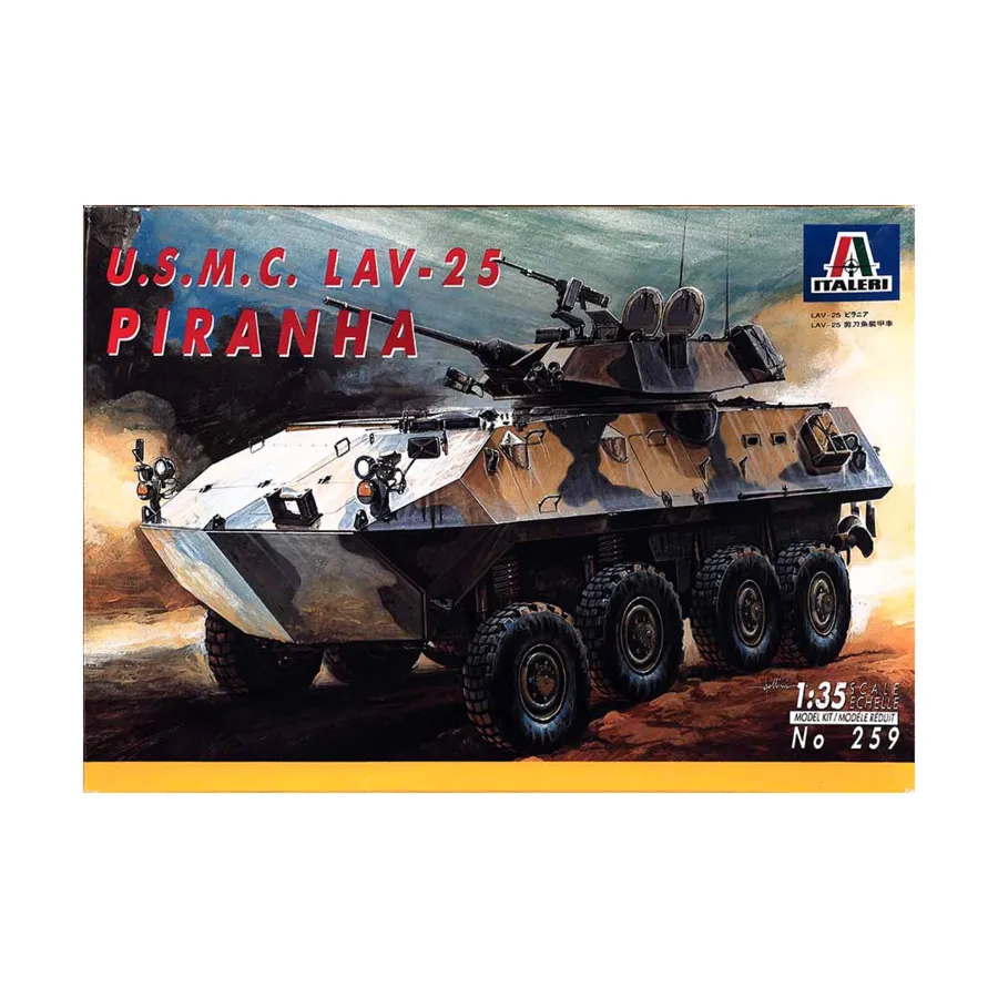 

USMC. LAV-25 Пиранья, Military Vehicles (1:35) (Italeri)