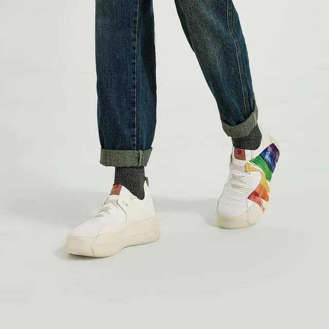 Кроссовки для скейтбординга UIN, пара, Santander Ⅱ - Rainbow Crush — фото 4