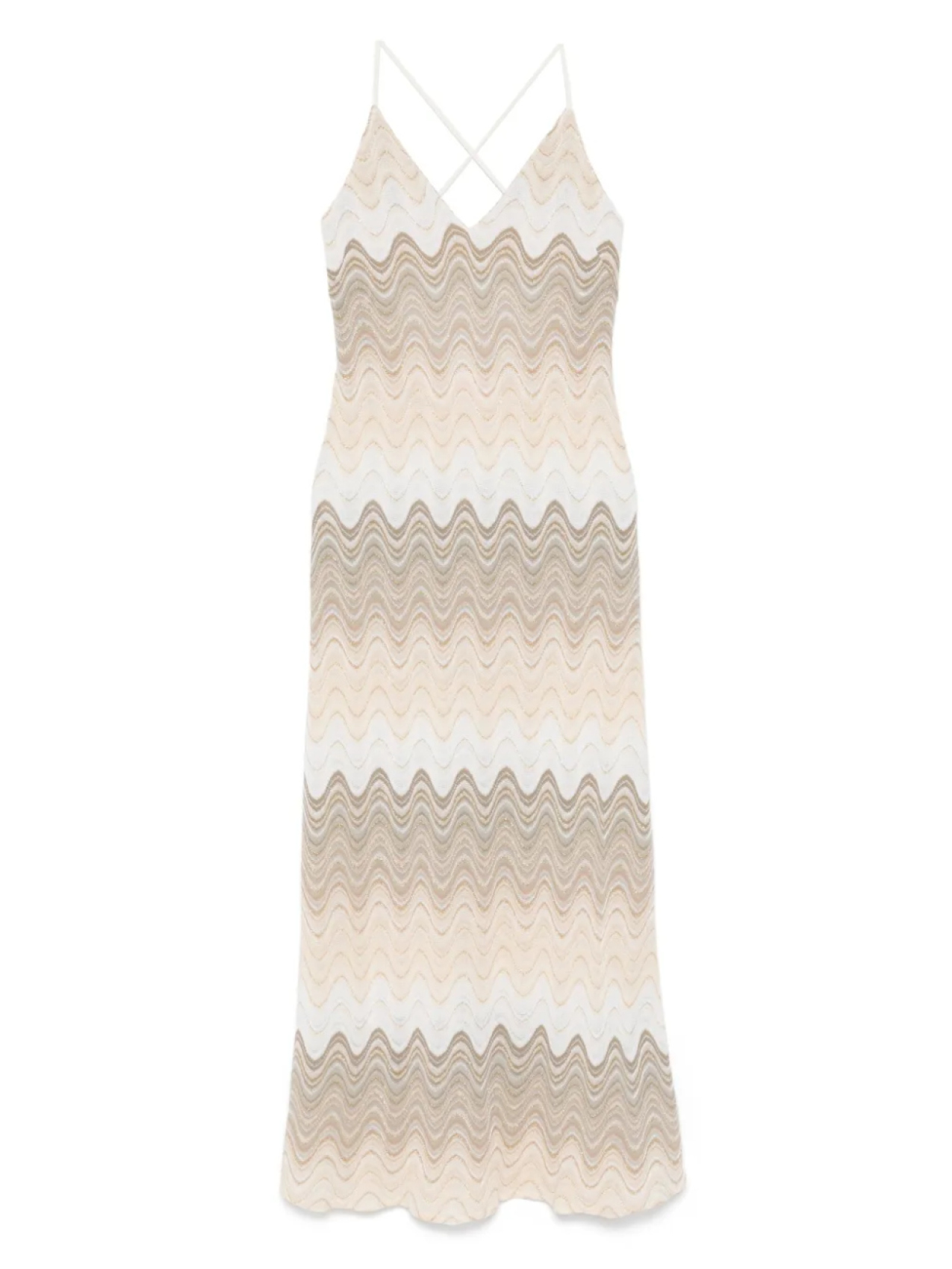 

Платье макси Eydis MC2 Saint Barth, нейтральный