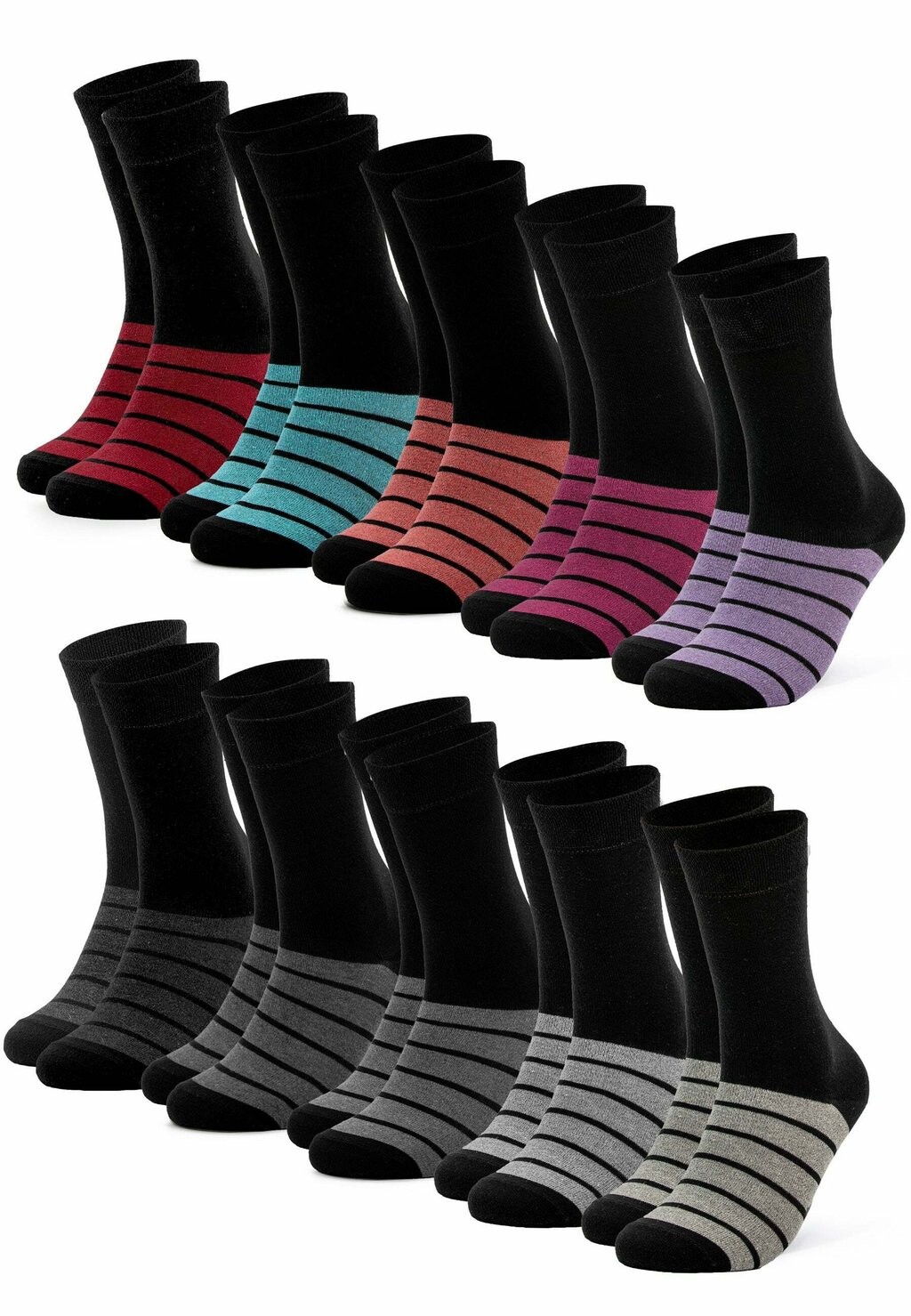 

Носки 10 PACK OCCULTO, черный