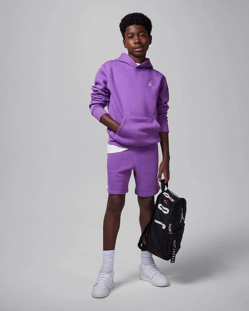 Детское худи с принтом Jordan kids 95d232 Purple Jersey and Sweatshirt Jordan, Konigliches Lila — фото 3
