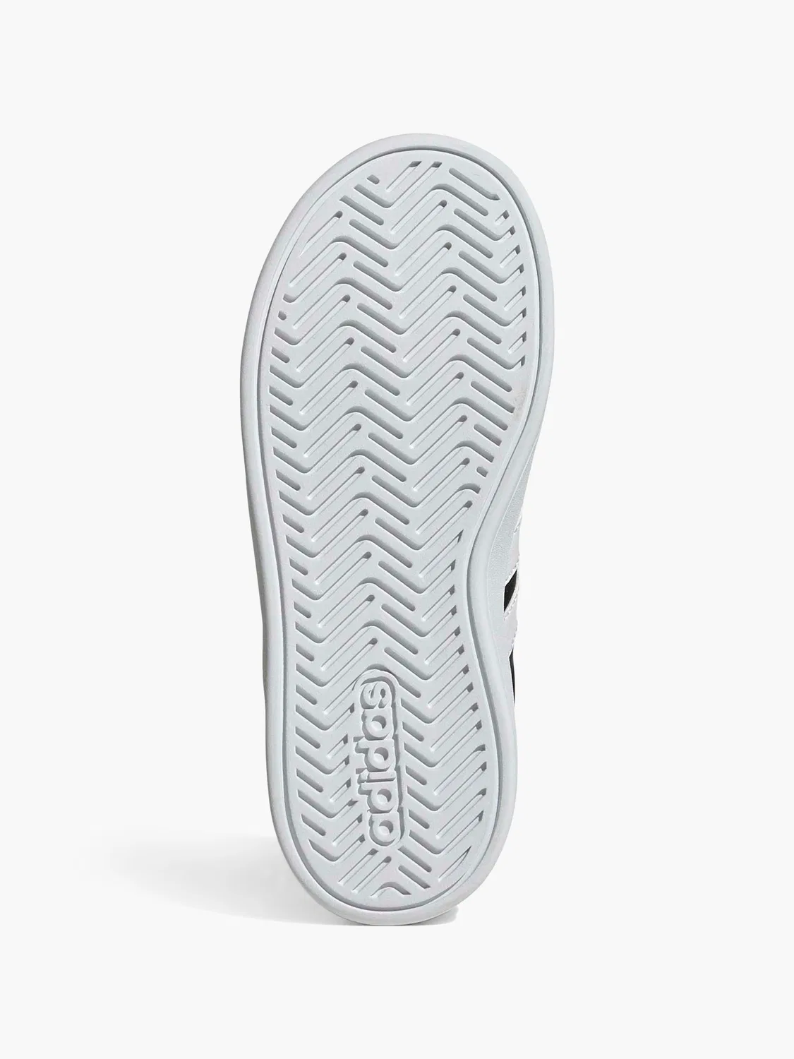 Детские полуботинки с эластичной шнуровкой Adidas, черный — фото 4