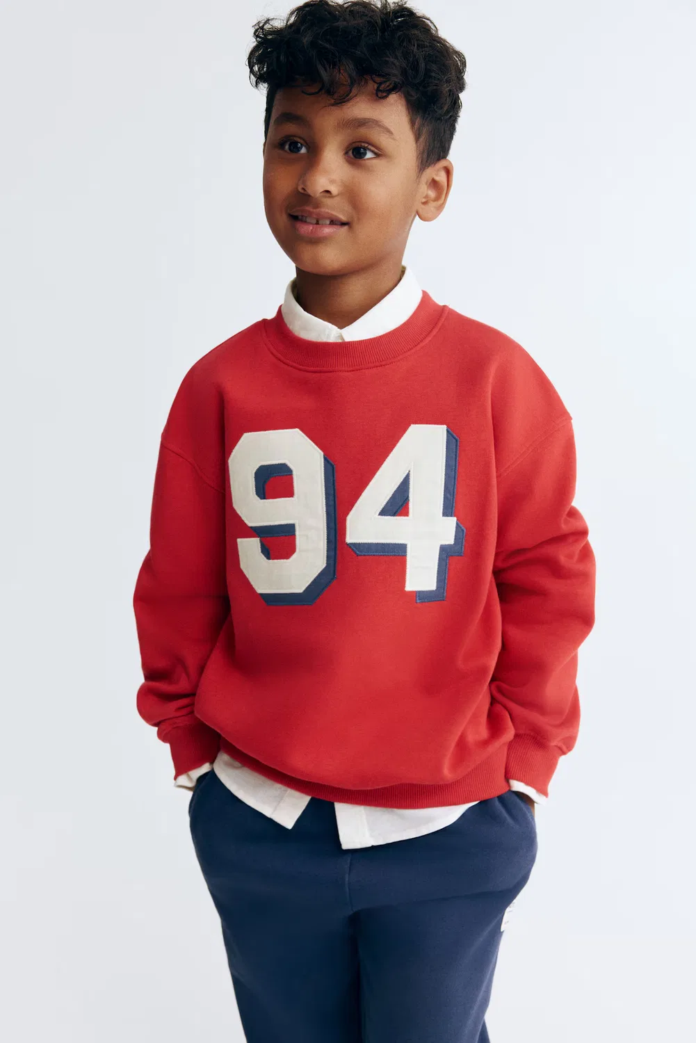 Толстовка с принтом H&M, Rot/94