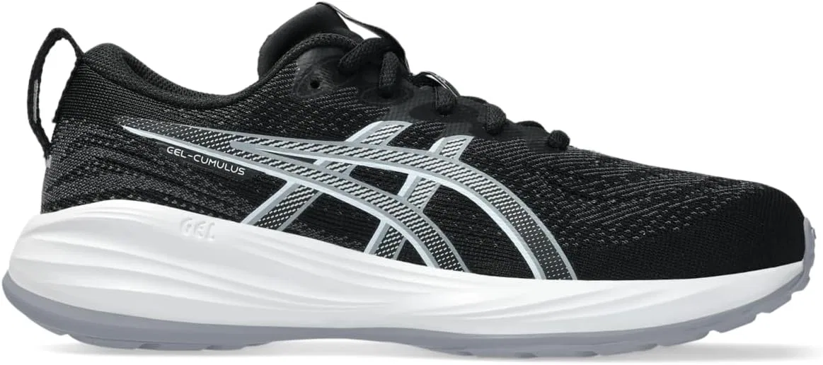 Детские беговые кроссовки для мальчиков Gel-Cumulus 27 GS ASICS, Black/White