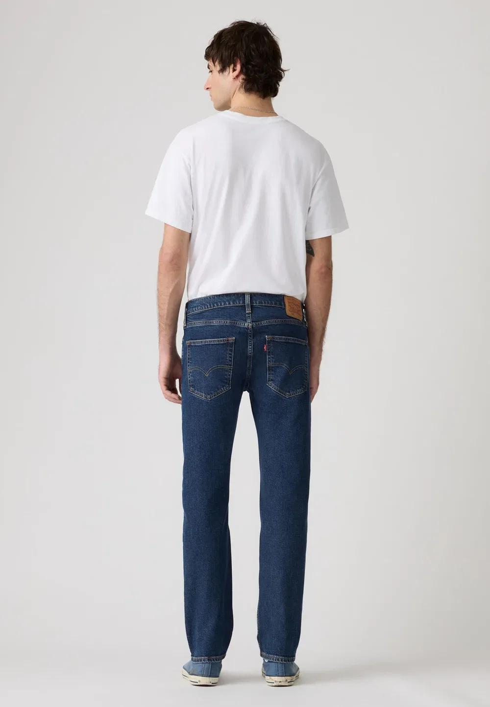 502 зауженный крой - джинсы зауженного силуэта Levi'S, Blue — фото 3