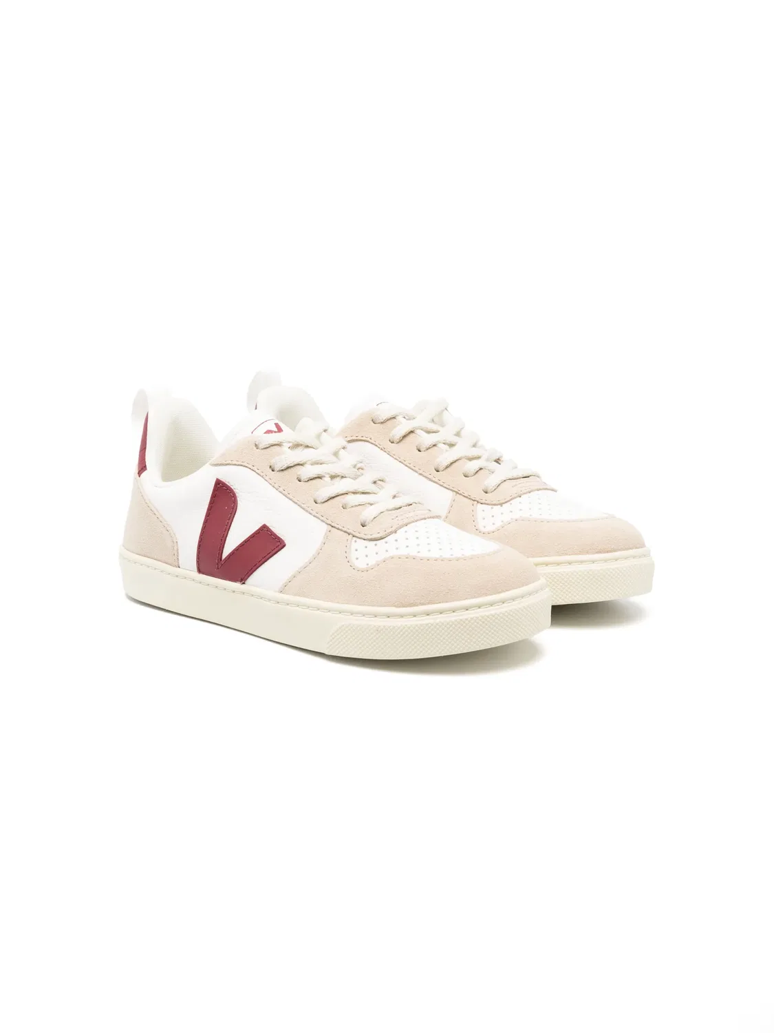 Кожаные кроссовки с логотипом VEJA, нейтральные