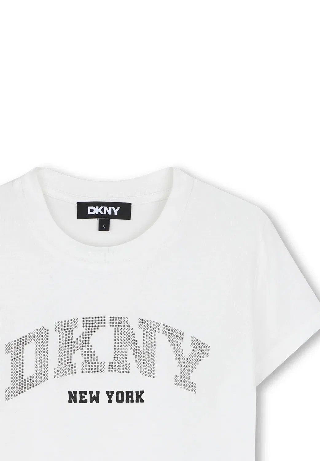Футболка с принтом "manches courtes" - футболка с принтом Dkny, Offwhite — фото 3