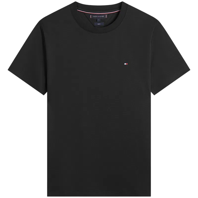 Мужская футболка с логотипом Black BDS Tommy Hilfiger