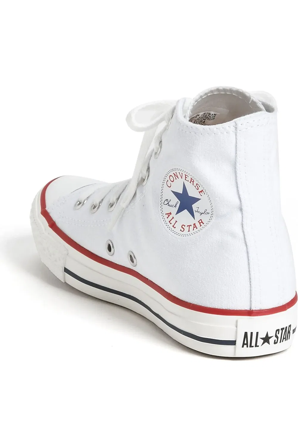 Детские кеды высокие классические Chuck Taylor All Star Converse, Optic White — фото 2