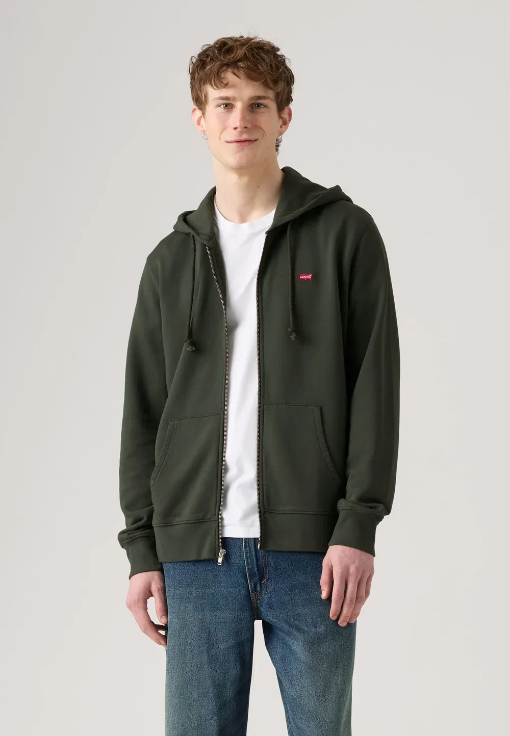 Оригинальная толстовка на молнии - толстовка на молнии Levi'S, Deep Depths — фото 2