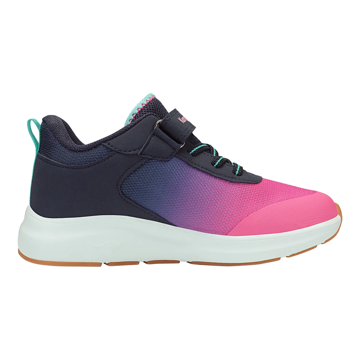 Детские спортивные кроссовки с технологией KANGACUSH KangaROOS, Dark Navy/Daisy Pink — фото 3