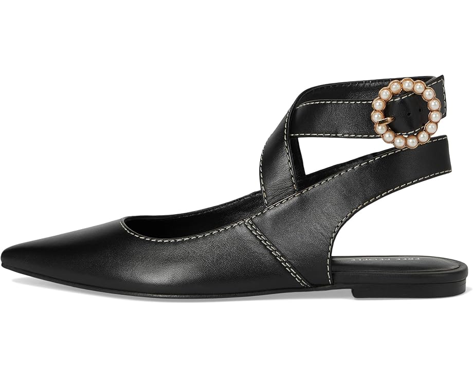 Туфли на плоской подошве Free People Parisa Point Flat, черный — фото 4