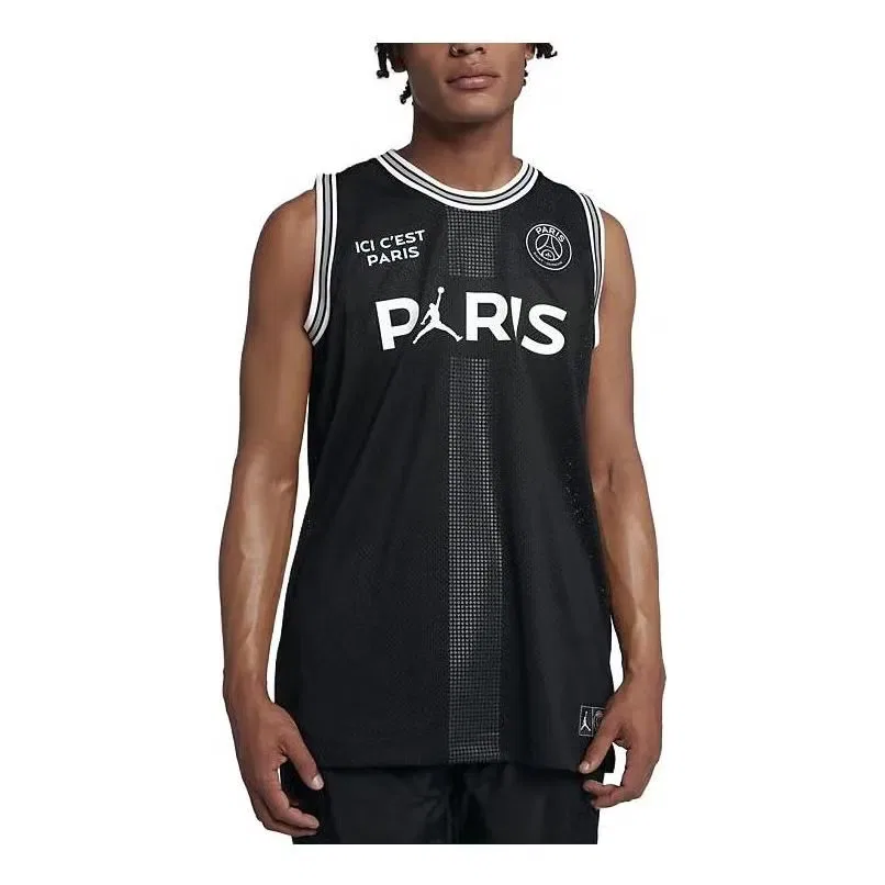 Футболка с принтом Ici Cest Paris Jordan, черный