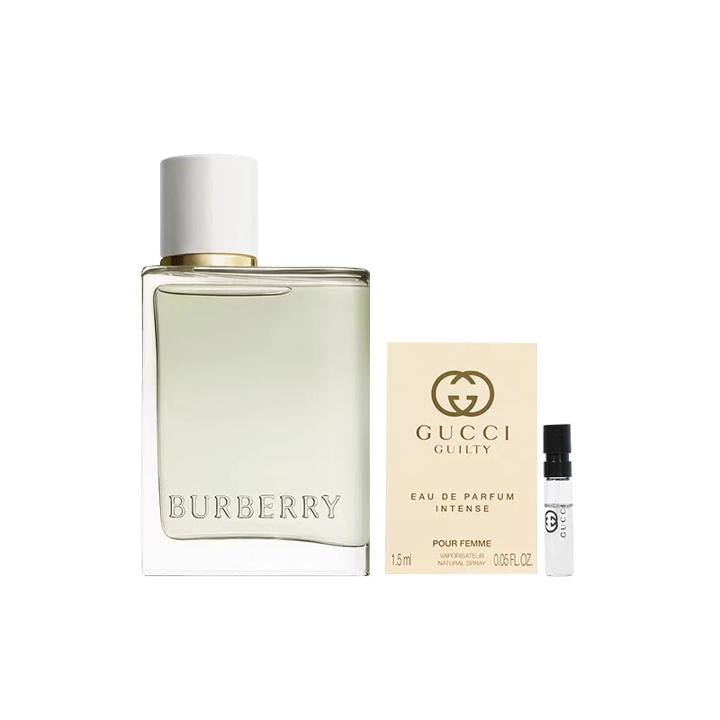 Женский набор духов Burberry Her Eau de Toilette, 50 мл + Goddess, 1,5 мл, Burberry — фото 3