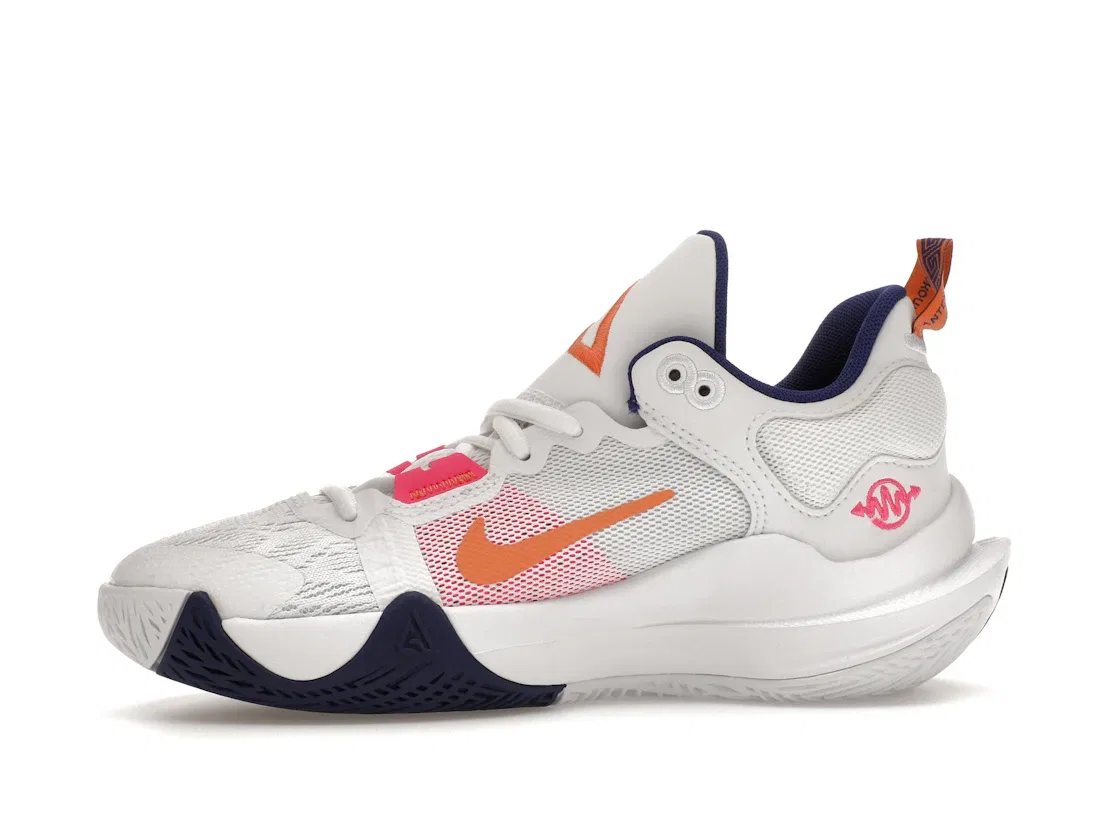 Детские кроссовки для мальчиков Nike Giannis Immortality 2, White/Deep Royal Blue/Hyper Pink/Multi-Color — фото 3
