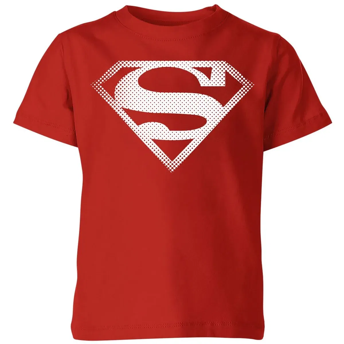 Детская футболка с принтом Superman Spot Logo Zavvi, Red — фото 2