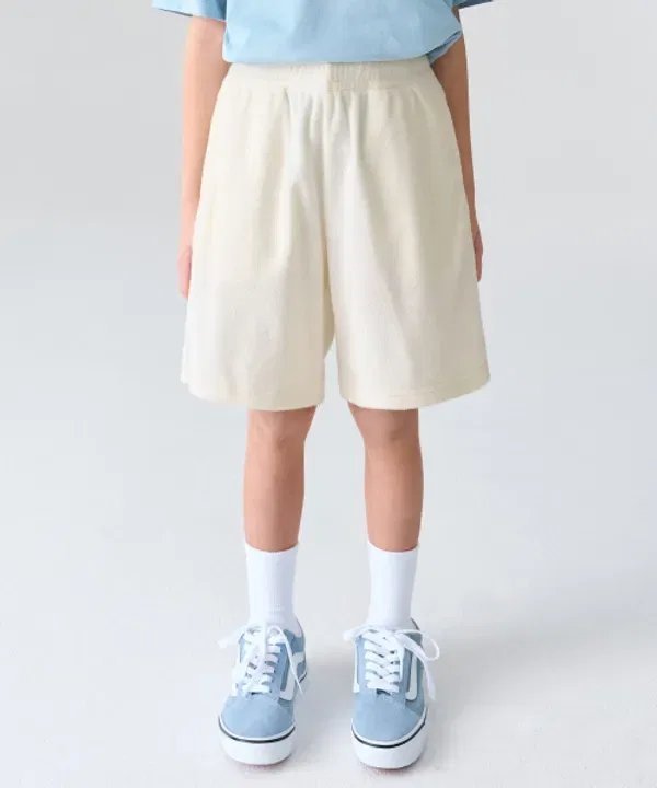 Шорты махровые, Musinsa Standard Kids, кремовый