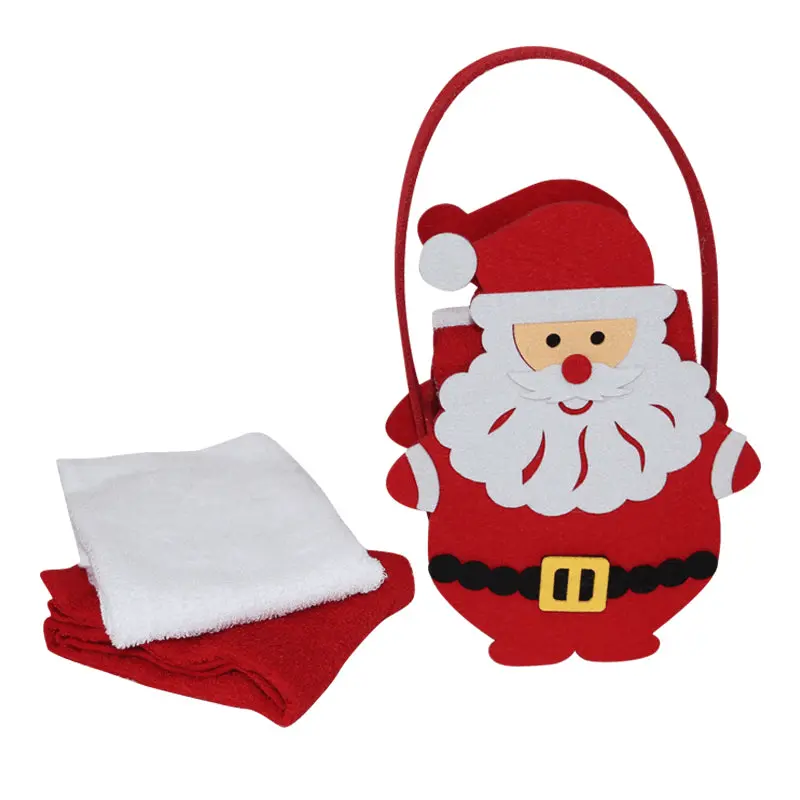 

Набор полотенец Re Sole Mini Bag Xmas Washes, 2 шт, красный/белый