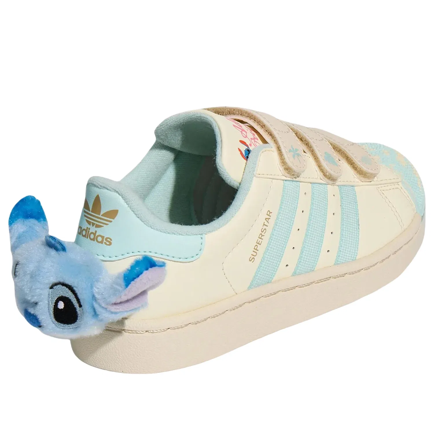 Детские кроссовки Adidas Superstar II GCA, белый — фото 4