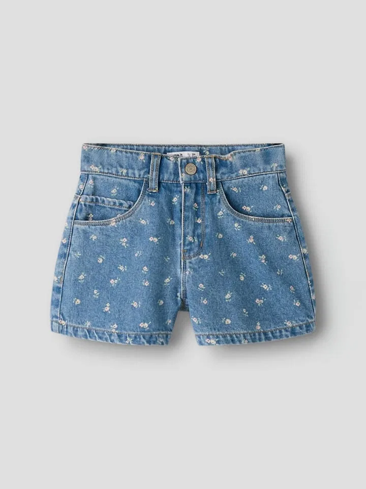 Шорты джинсовые Mom fit Rose Name It, синий
