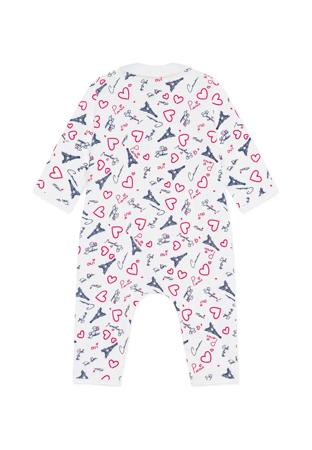 Пижама унисекс Petit Bateau, Marshmallow Multico — фото 3