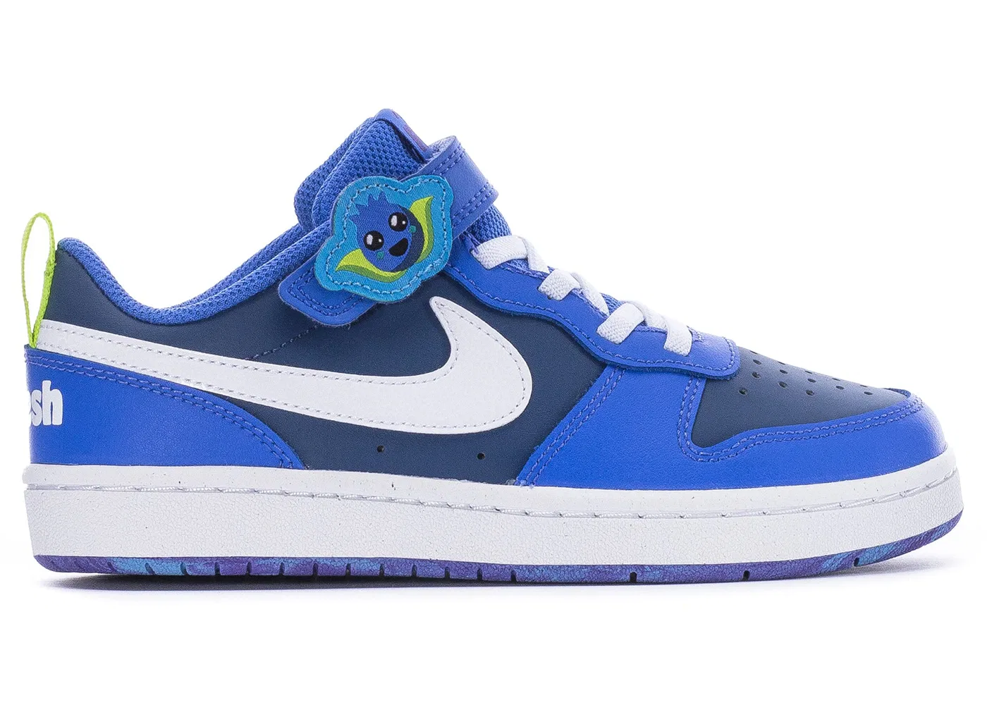 Детские кроссовки Lifestyle Nike Nike Court Borough Low 2 SE, Berry Fun/Mystic Navy/White