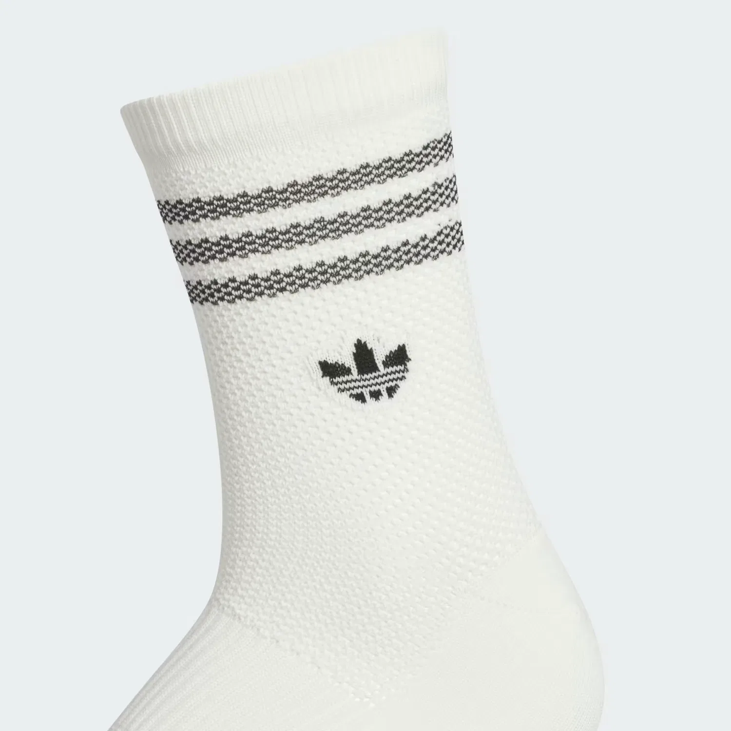 Носки высокие сетчатые, 3 пары, Originals Sport Mesh High Quarter, Adidas Originals, Off White/черный/белый — фото 2