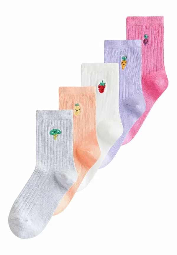 Носки 5 пар, хлопок, Embroidered 5 pack, Next, Multi, мультиколор