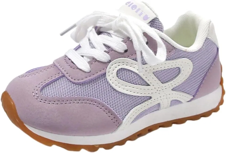 Детские дышащие кроссовки из сетки для девочек и мальчиков XinYiQu, Purple