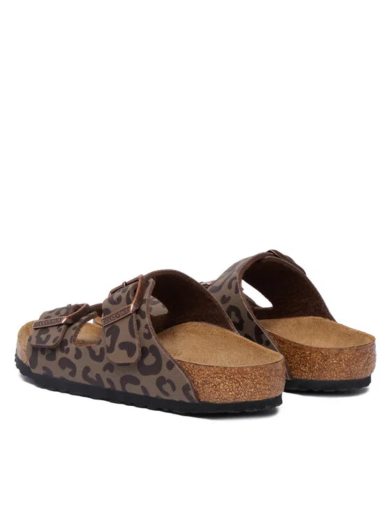 Шлепанцы Arizona Birkenstock, коричневый — фото 3