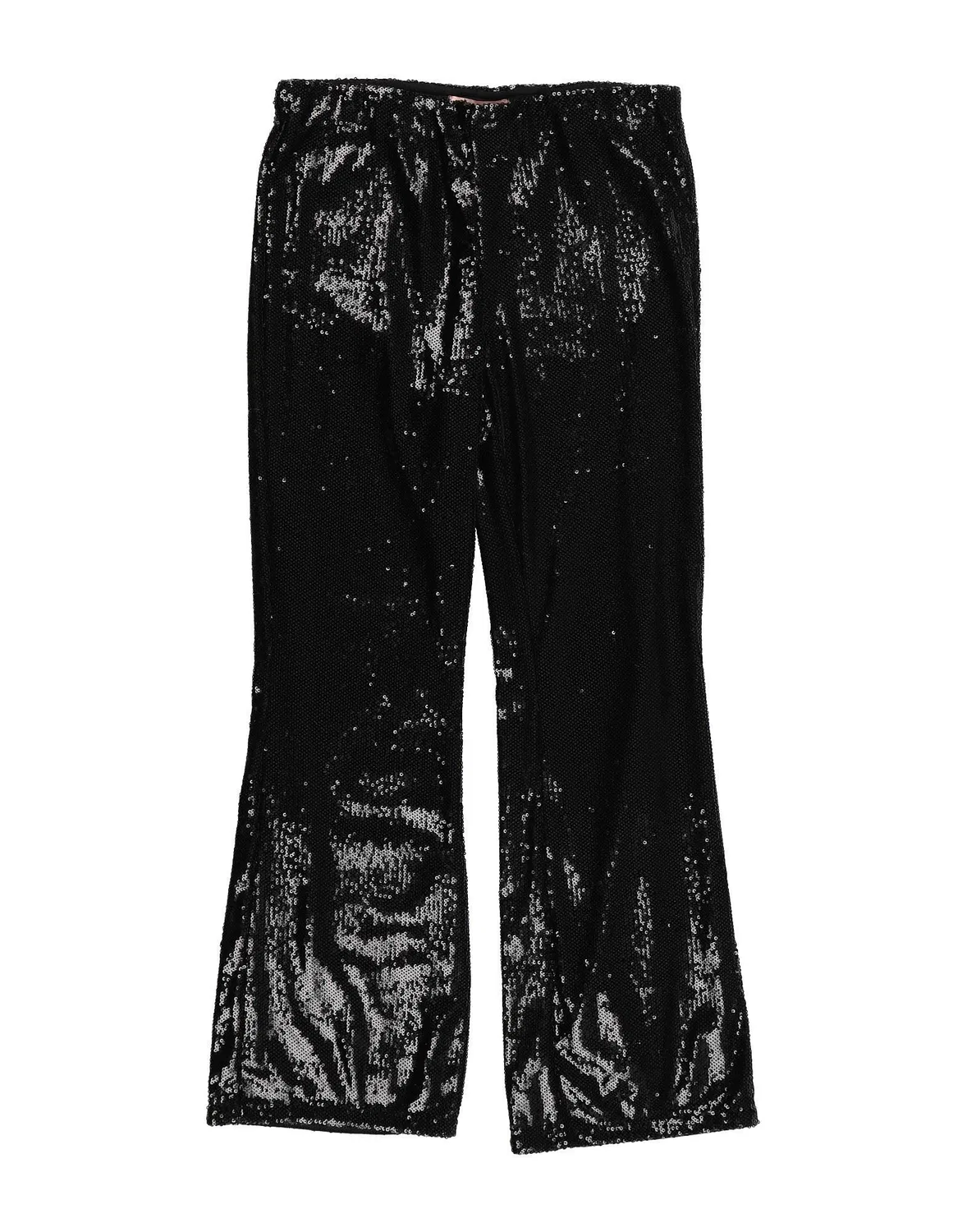 Детские брюки для девочек с аппликациями Aniye By, черный