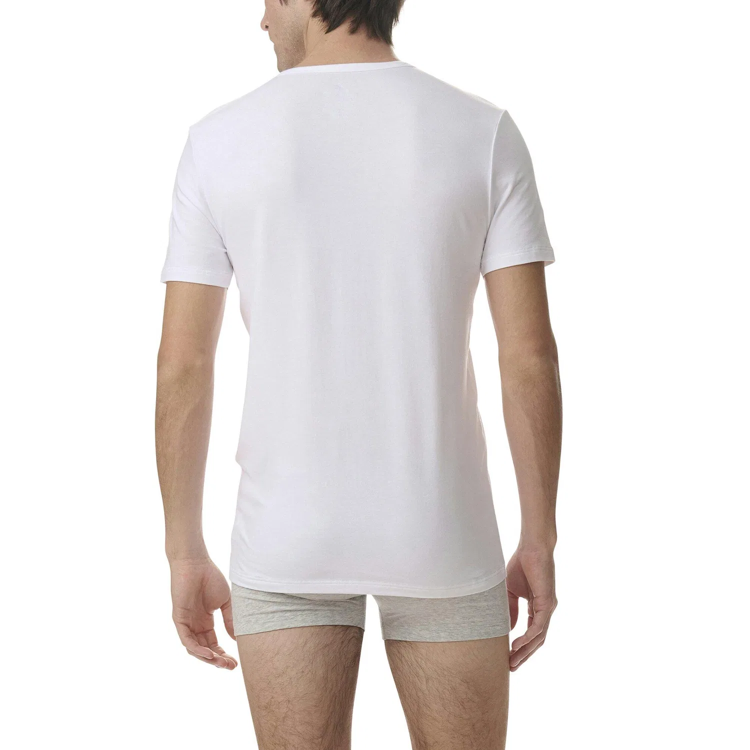 Мужская футболка с коротким рукавом Active Flex Cotton 4P Adidas, Weiss — фото 3