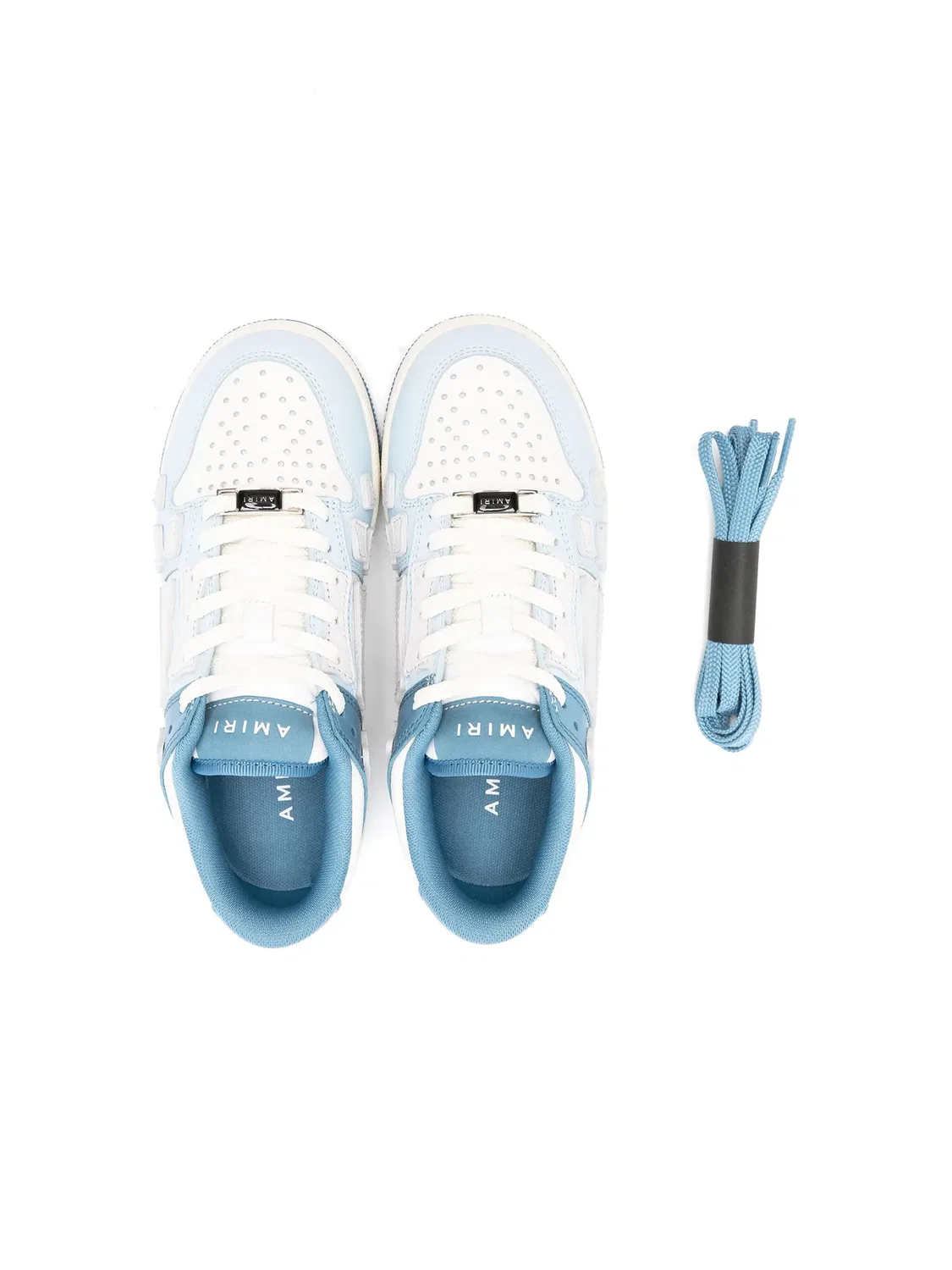 Кеды Two-Tone Skell Amiri Kids, синий — фото 3