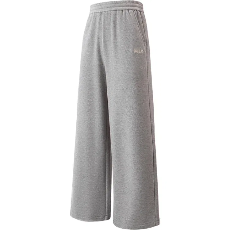 Детские спортивные штаны из трикотажа Silver Flower Gray-MG FILA KIDS — фото 3