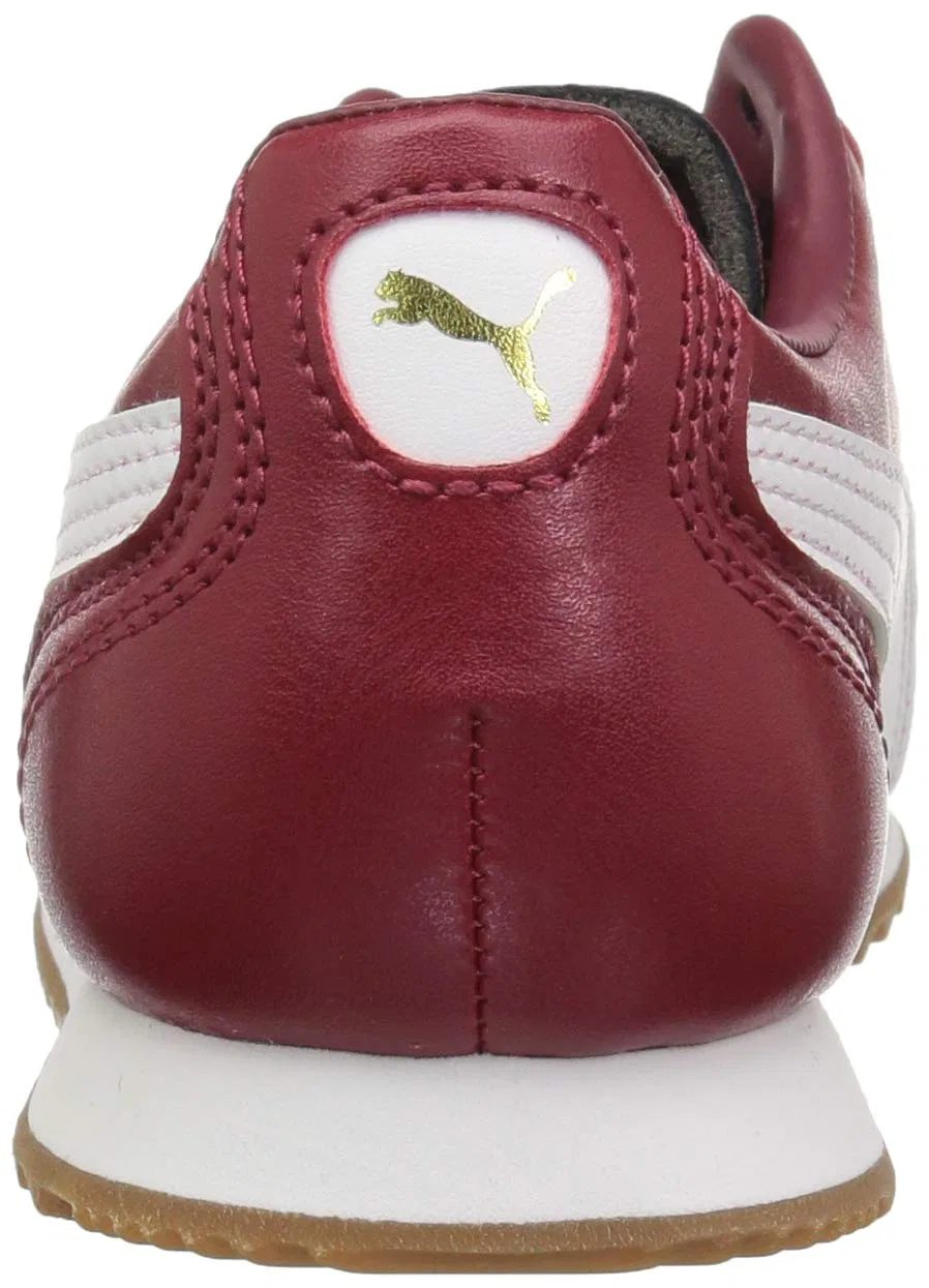 Детские кроссовки для мальчиков с замшевым верхом Rome Anniversary PUMA, Pomegranate PUMA White — фото 3