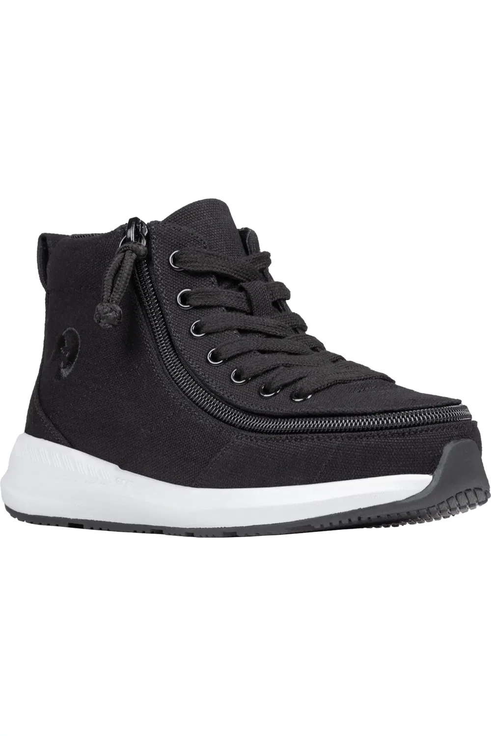 Кроссовки детские высокие на молнии Goat DZ BILLY Footwear, Rugged Black