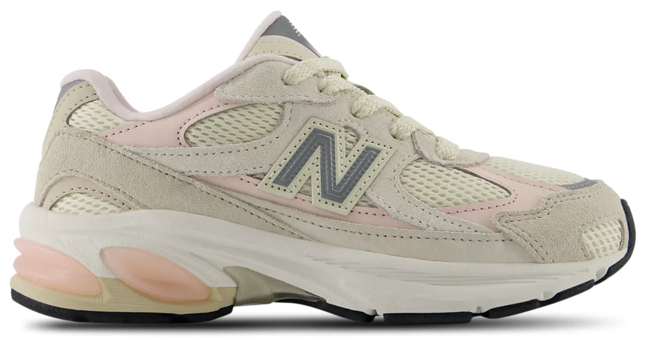Детские кроссовки для девочек с амортизацией ABZORB New Balance 2010, коричневый/розовый