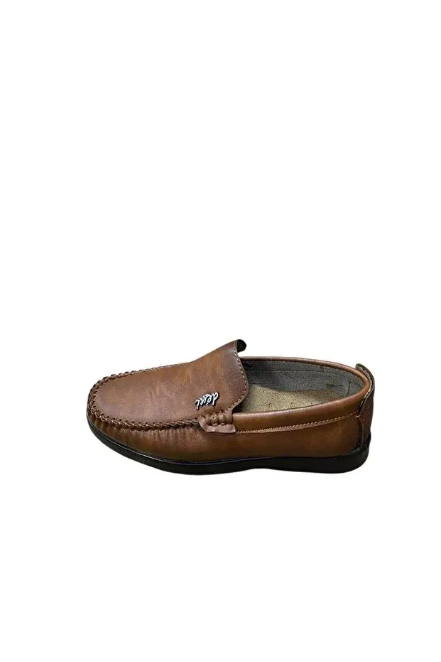 Детские туфли для мальчиков с бантом Brono, Tan Color