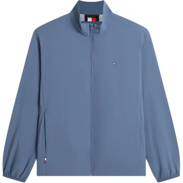 Мужская куртка с воротником-стойкой Blue DBZ Tommy Hilfiger