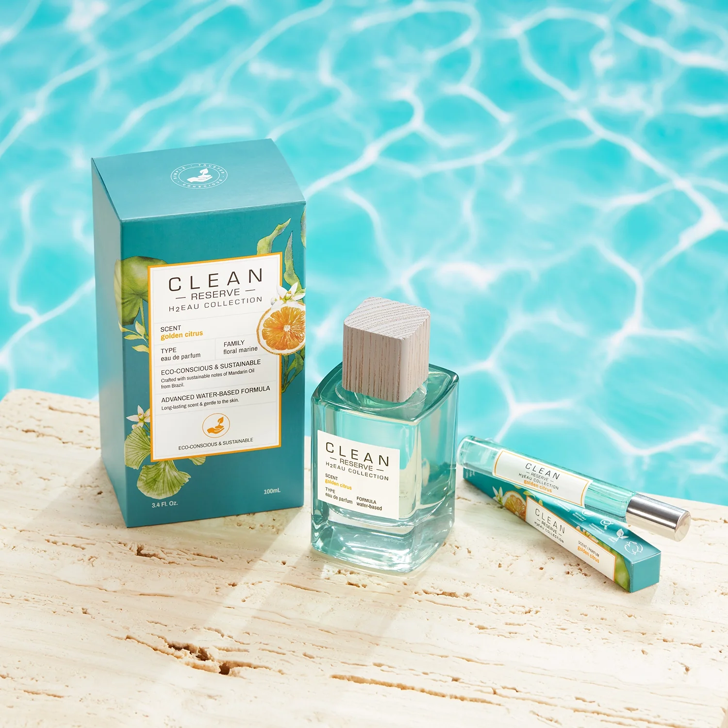 Парфюмерная вода Clean Reserve H2eau Collection Golden Citrus — фото 4