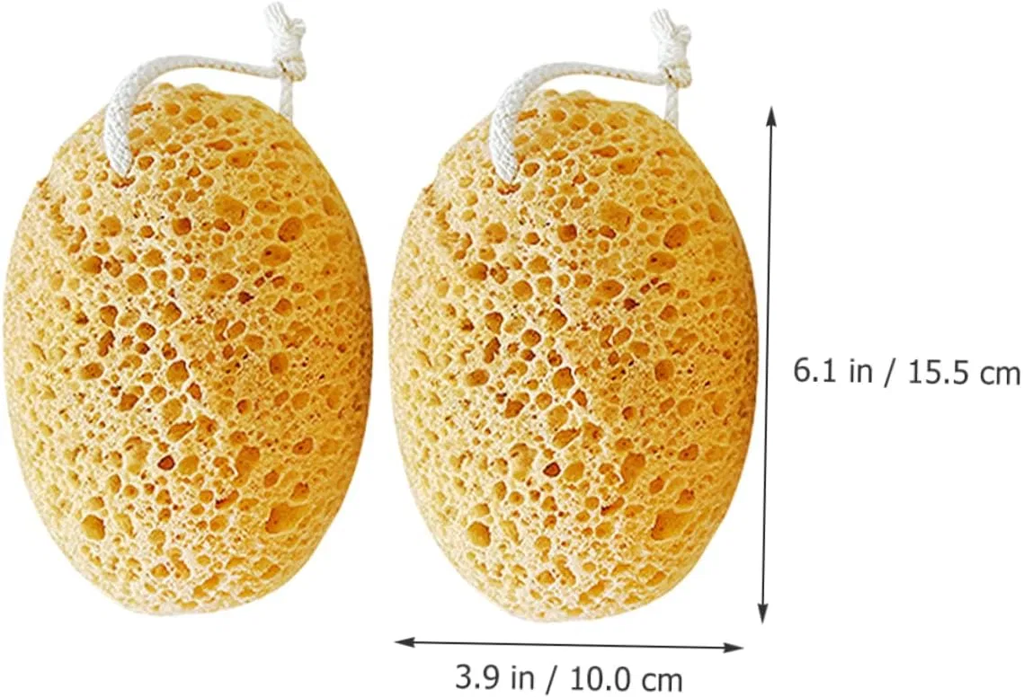 Мочалка для душа Body Sponge Healeved, набор 5 шт, 15.5x10 см — фото 2