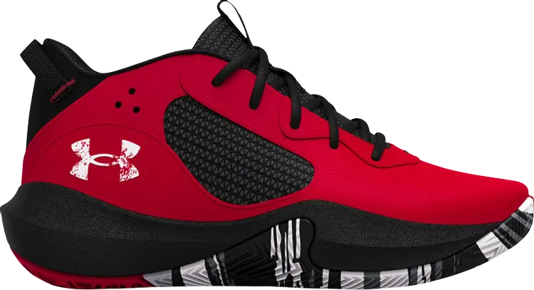 

Кроссовки Under Armour Lockdown 6 PS Red Black, красный