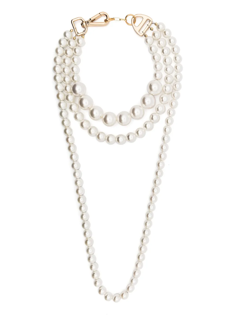 

Многослойное колье из коллаборации с Shir Fine Jewelry Atu Body Couture, золотой